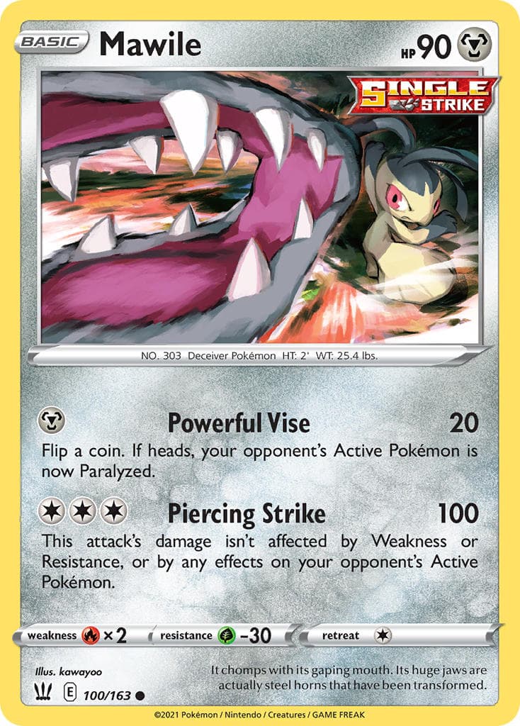Mawile (BST #100) Pokemon Card