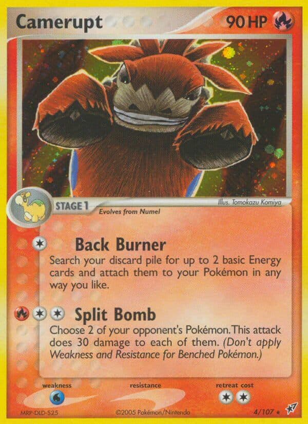 Camerupt (DX #004) Pokemon Card