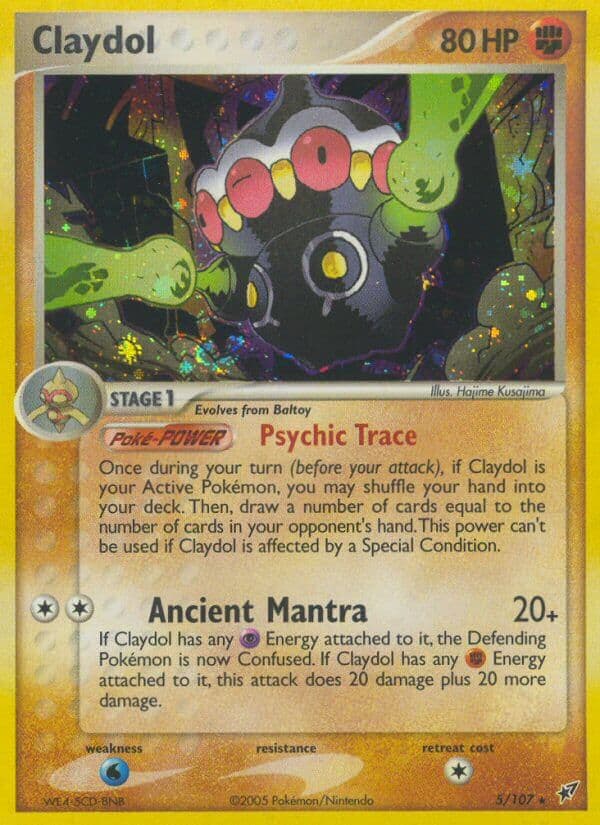 Claydol (DX #005) Pokemon Card