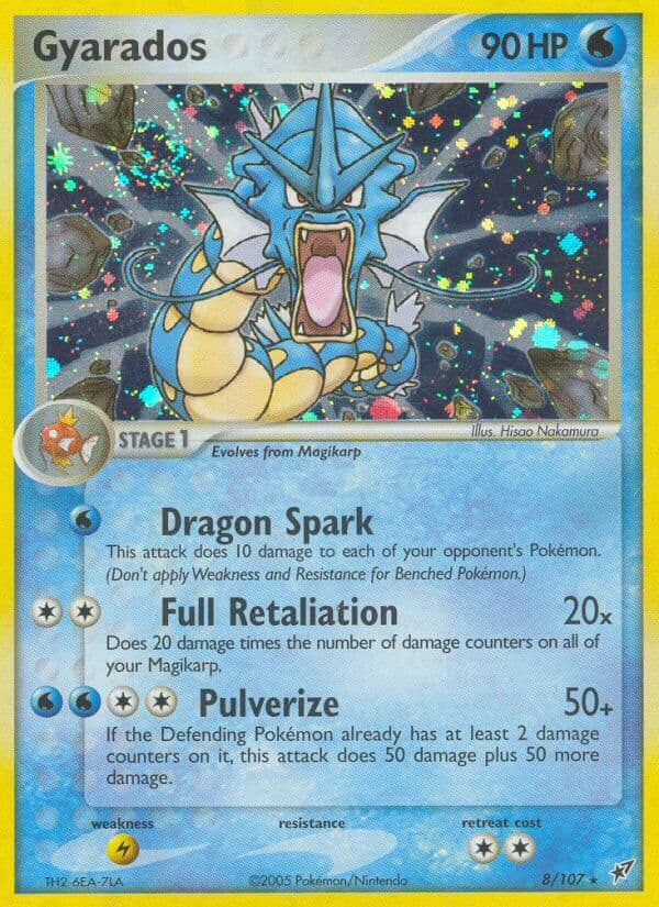 Gyarados (DX #008) Pokemon Card