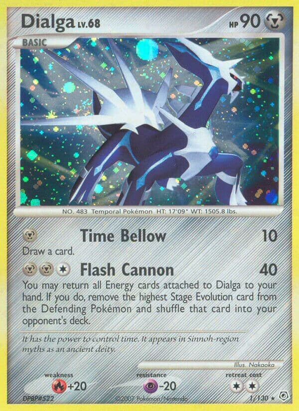 Dialga (DP #001) Pokemon Card