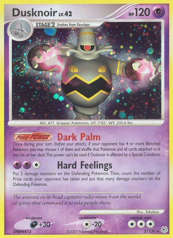 Dusknoir (DP #002) Pokemon Card