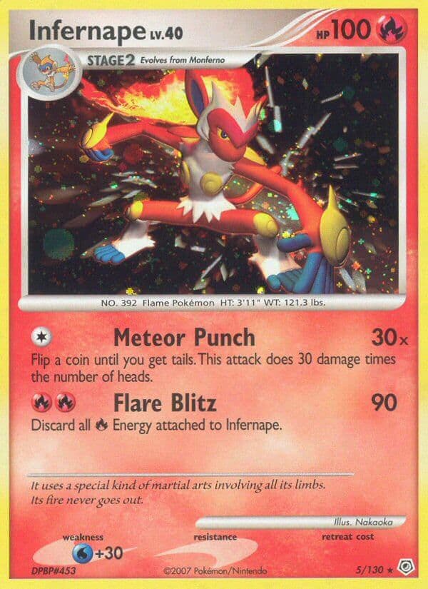 Infernape (DP #005) Pokemon Card