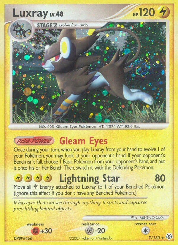 Luxray (DP #007) Pokemon Card