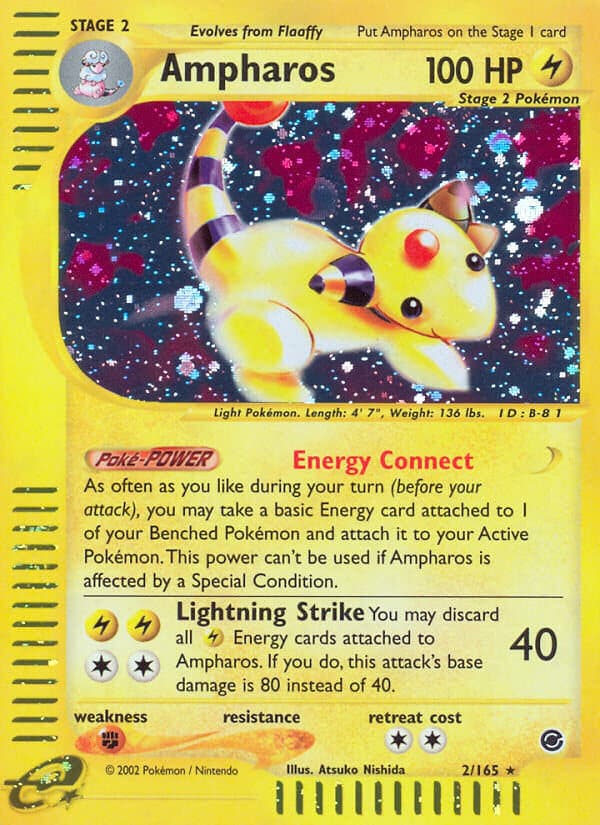 Ampharos (#2) Pokemon Card