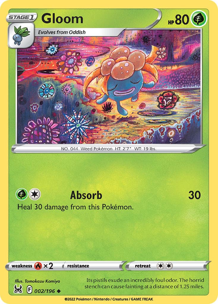 Gloom (LOR #002) Pokemon Card