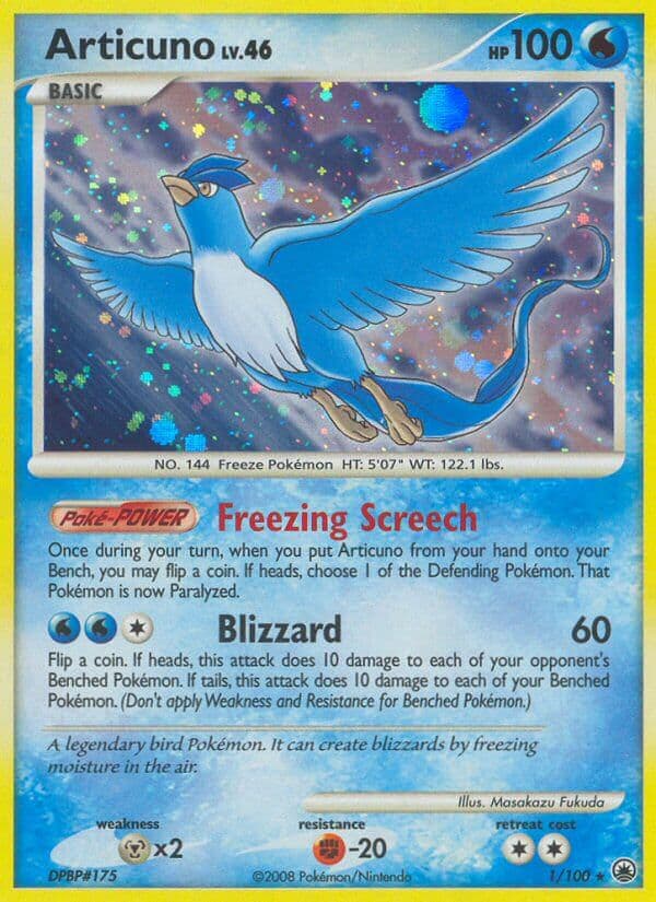 Articuno (MD #001) Pokemon Card