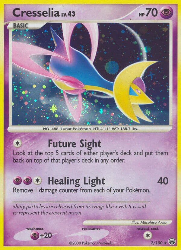 Cresselia (MD #002) Pokemon Card