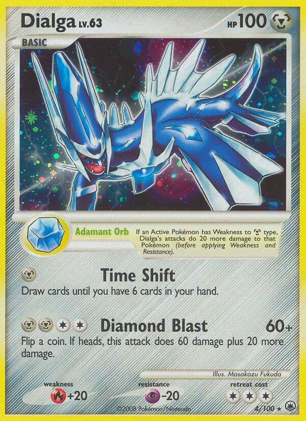 Dialga (MD #004) Pokemon Card