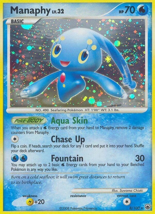 Manaphy (MD #008) Pokemon Card