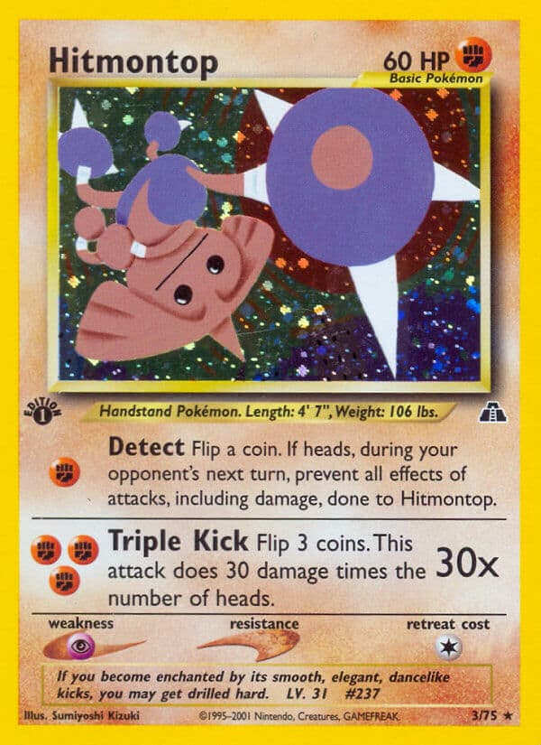 Hitmontop (#3) Pokemon Card