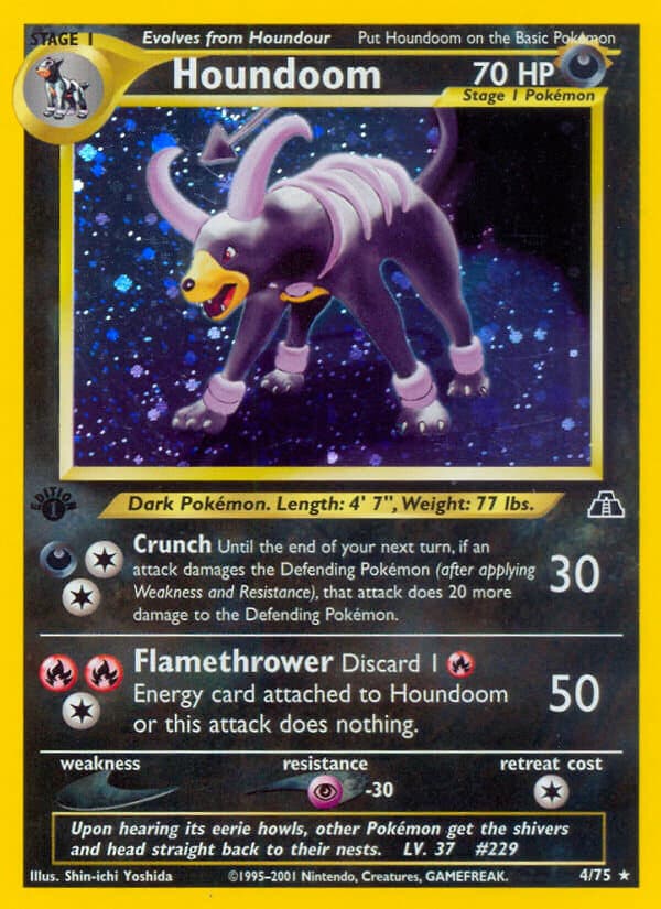 Houndoom (#4) Pokemon Card