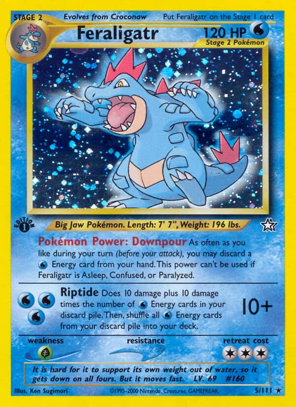 Feraligatr (#5) Pokemon Card