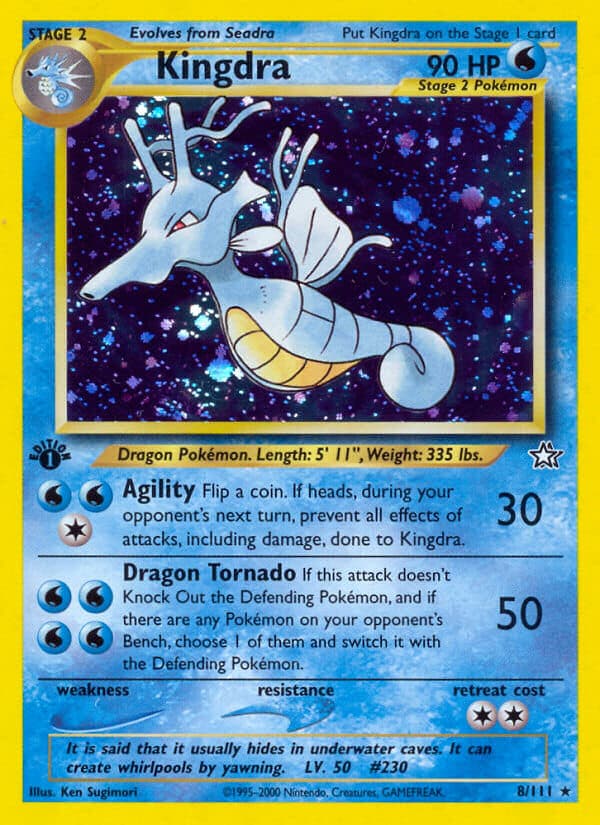 Kingdra Pokemon Card