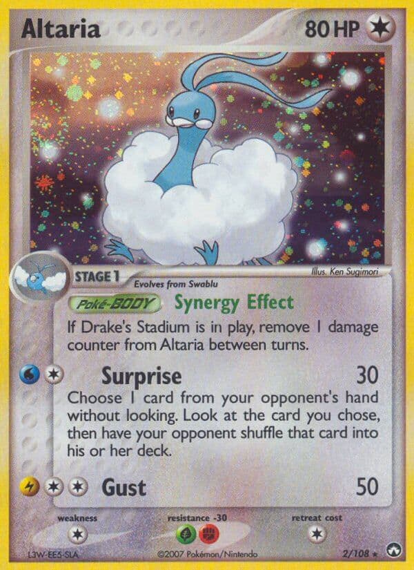 Altaria Pokemon Card