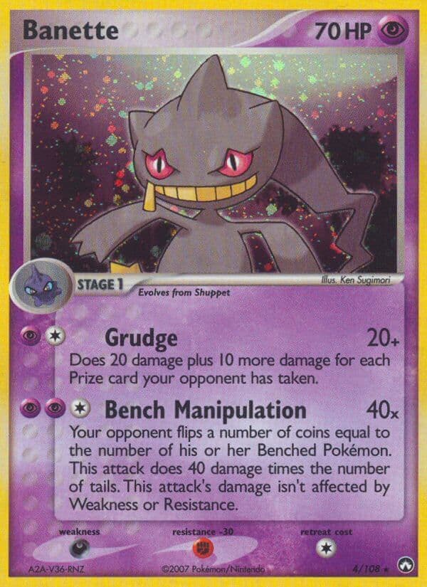 Banette Pokemon Card
