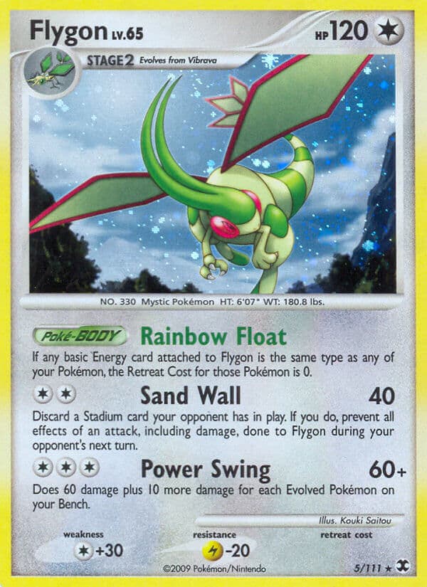 Flygon (RR #005) Pokemon Card