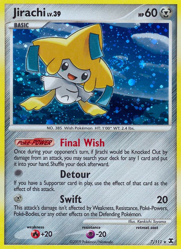 Jirachi (RR #007) Pokemon Card