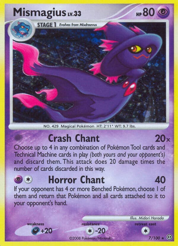 Mismagius (SF #007) Pokemon Card