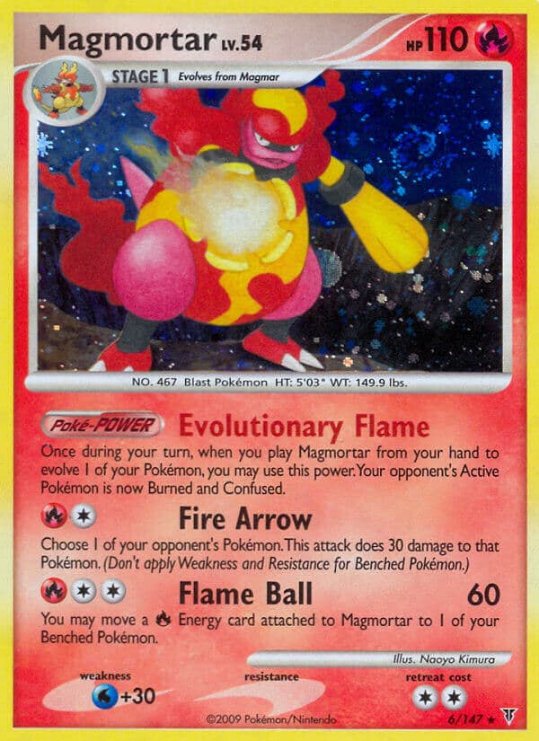 Magmortar (SV #006) Pokemon Card