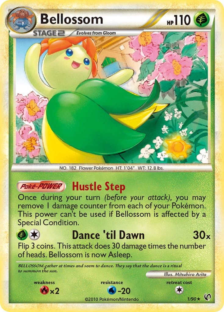 Bellossom (UD #001) Pokemon Card