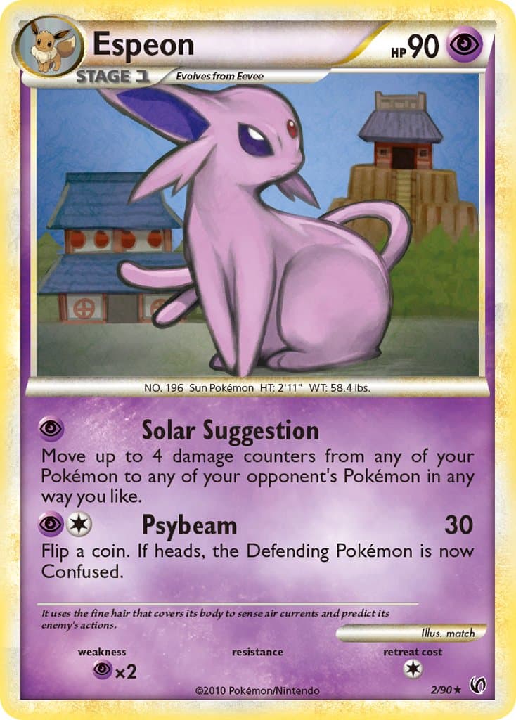 Espeon (UD #002) Pokemon Card