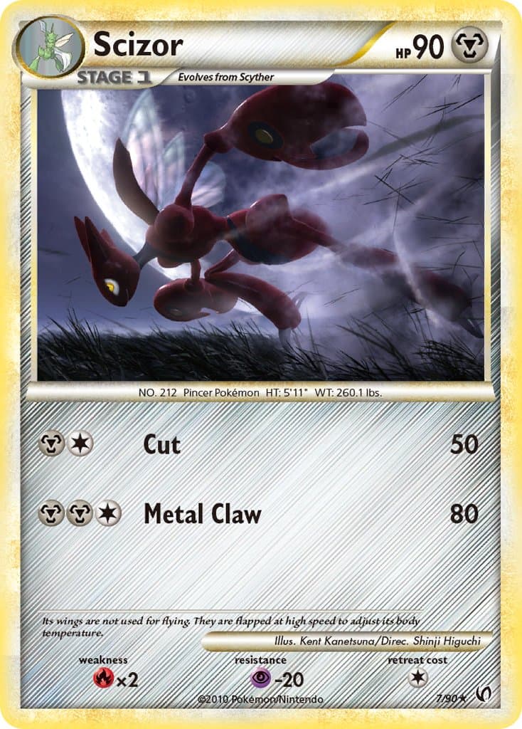 Scizor (UD #007) Pokemon Card