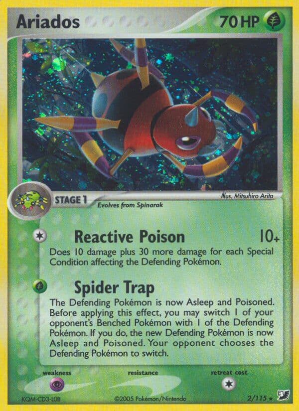 Ariados (UF #002) Pokemon Card