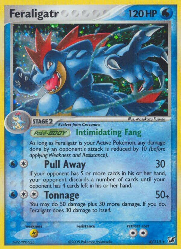 Feraligatr (UF #004) Pokemon Card