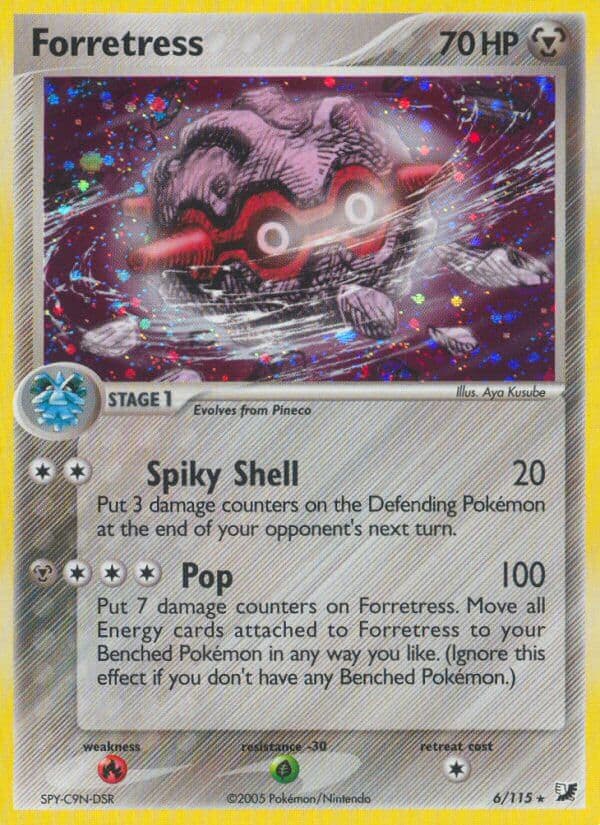 Forretress (UF #006) Pokemon Card