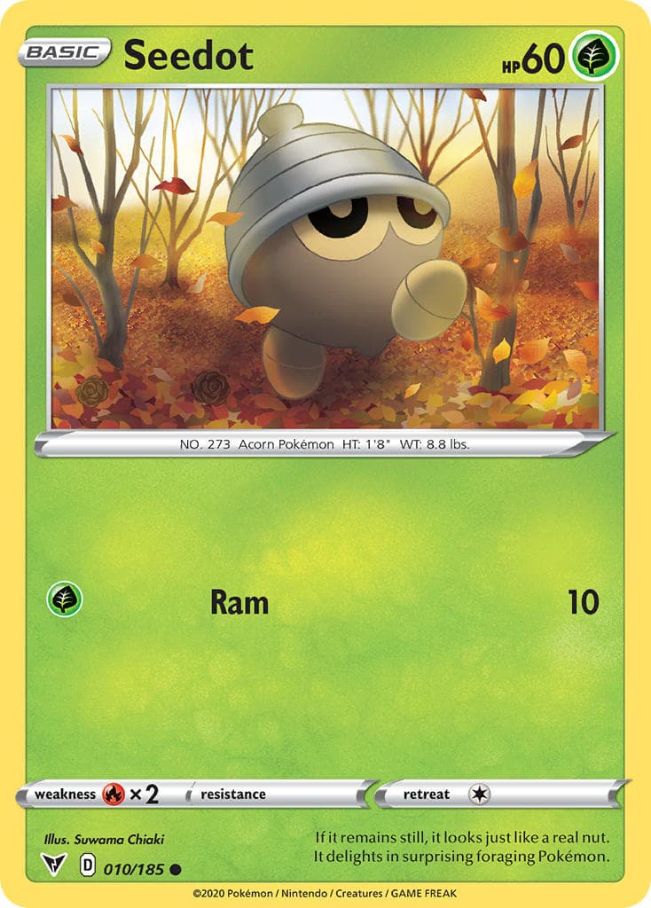 Seedot (VIV #10) Pokemon Card