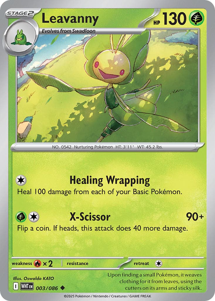 Leavanny (WHT #003) Pokemon Card