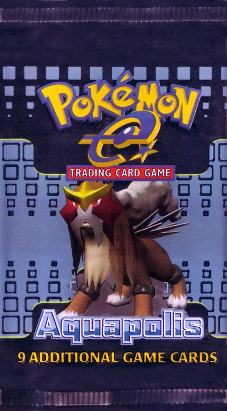Aquapolis Pokemon Booster Pack
