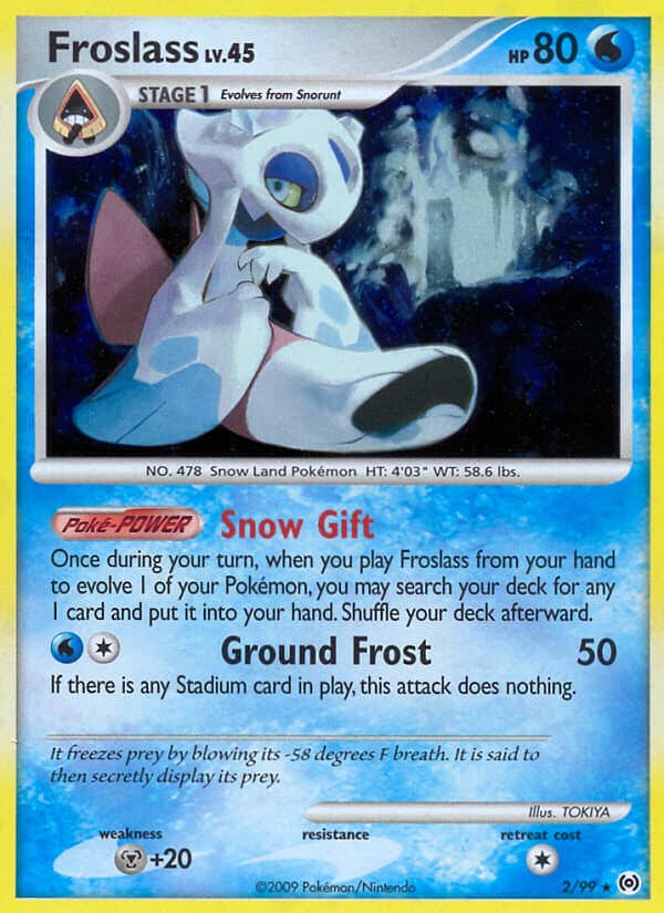 Froslass (AR #002) Pokemon Card