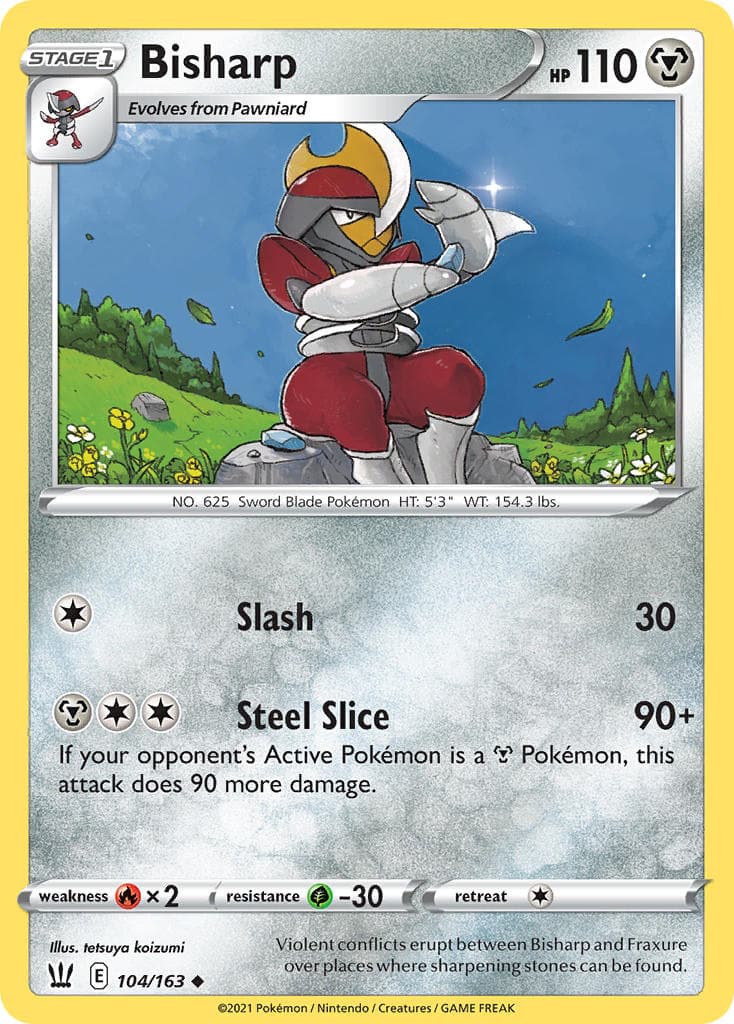 Bisharp (BST #104) Pokemon Card