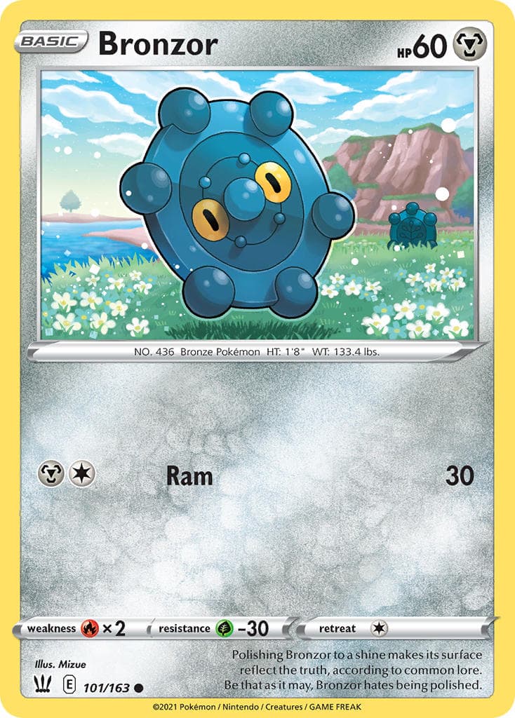 Bronzor (BST #101) Pokemon Card
