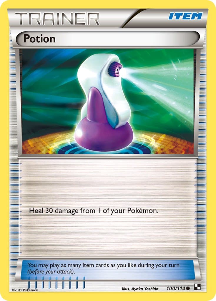 Potion (BLW #100) Pokemon Card