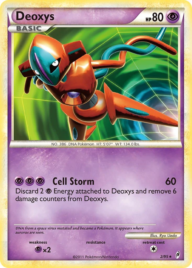 Deoxys (CL #002) Pokemon Card