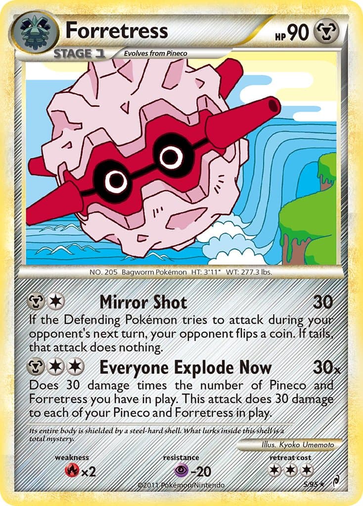 Forretress (CL #005) Pokemon Card