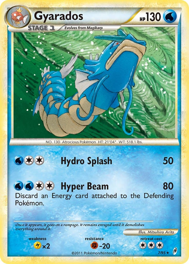 Gyarados (CL #007) Pokemon Card