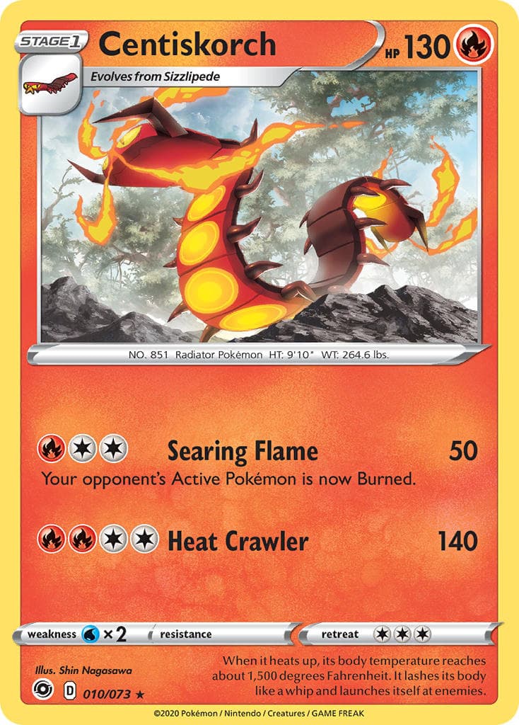 Centiskorch (CPA #10) Pokemon Card