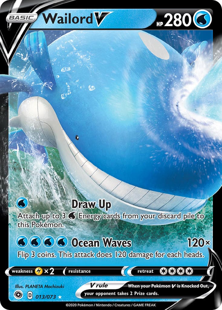 Wailord V (CPA #13) Pokemon Card