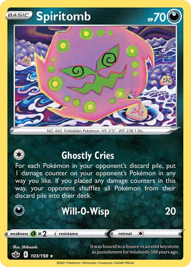 Spiritomb (CRE #103) Pokemon Card