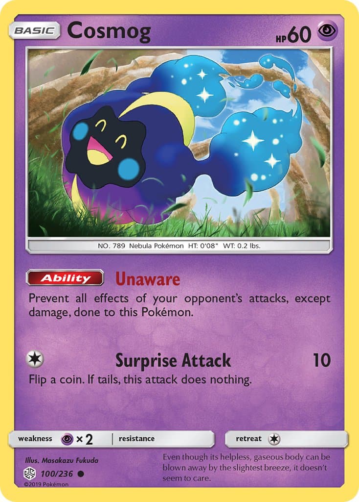 Cosmog (CEC #100) Pokemon Card