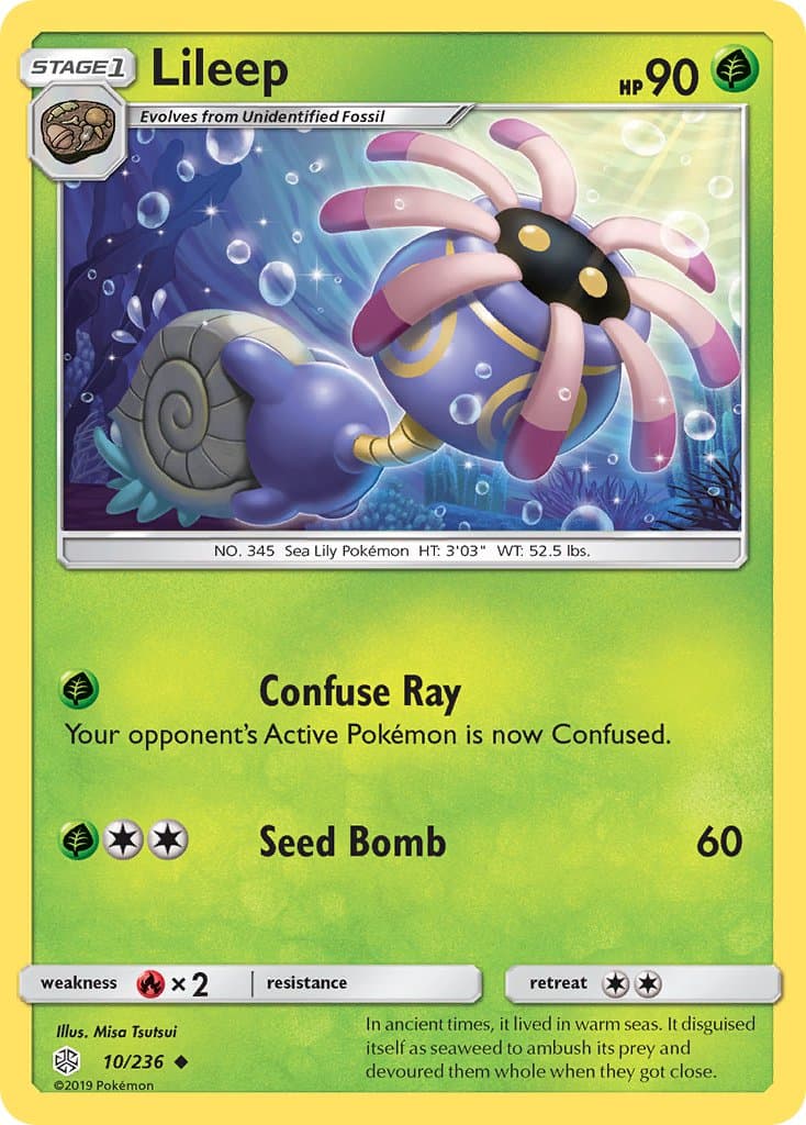 Lileep (CEC #10) Pokemon Card