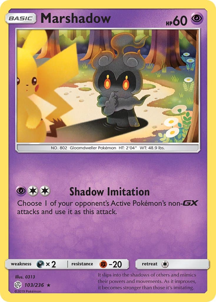 Marshadow (CEC #103) Pokemon Card