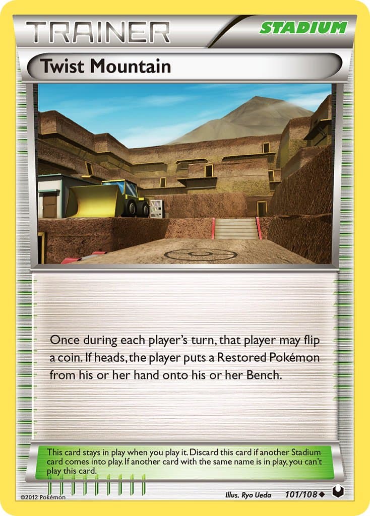 Twist Mountain (DEX #101) Pokemon Card