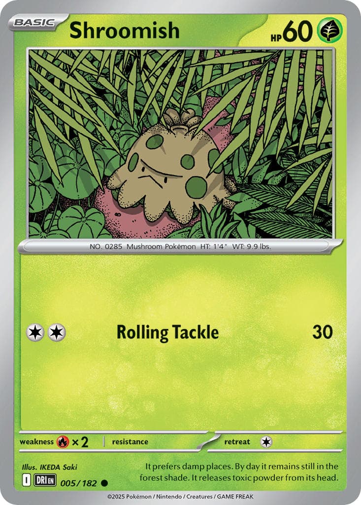 Shroomish (DRI #005) Pokemon Card