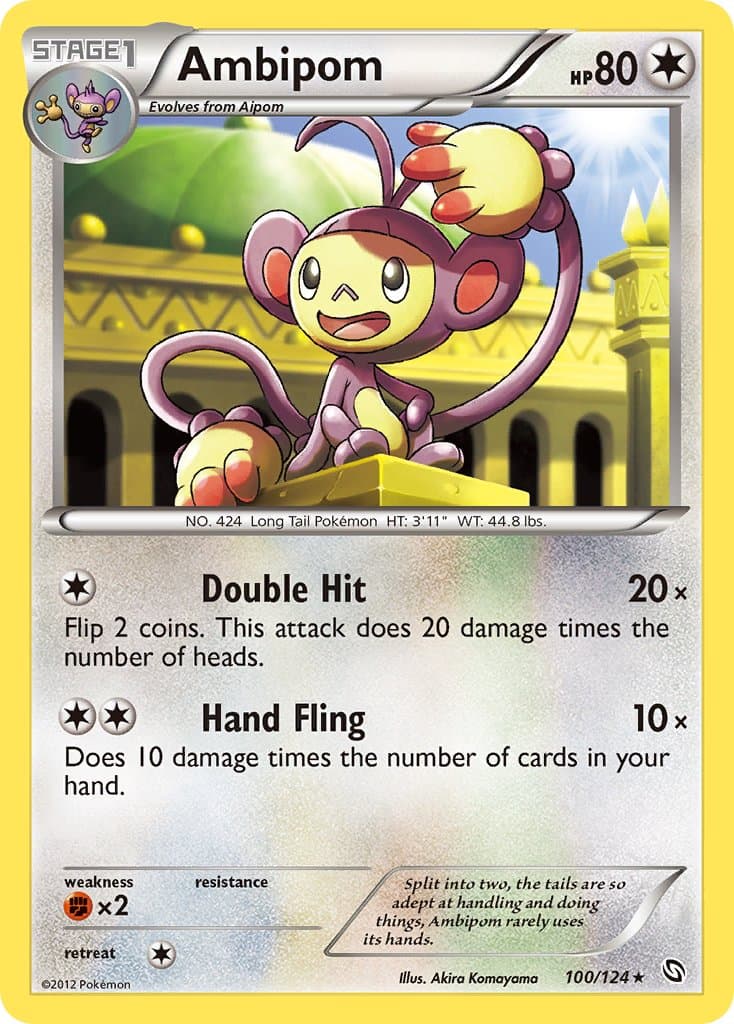 Ambipom (DRX #100) Pokemon Card