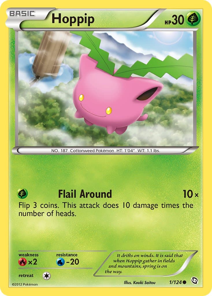 Hoppip (DRX #1) Pokemon Card